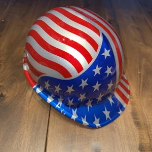 Jackson American Flag Hard Hat Head Hugger Size 6.5-8 Adjustable - Picture 1 of 5