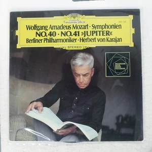 KARAJAN MOZART : SYMPHONY NO.40,41 JU DG 2531138 Germany VINYL LP - Picture 1 of 2