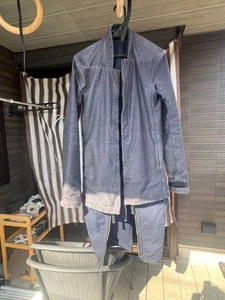 11 By Boris Bidjan Saberi Size XXS 2016SS Jacket Full Zip Gray Long Sleeve, USED - Picture 1 of 4
