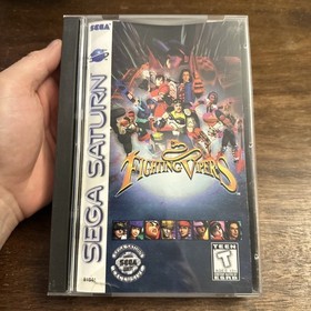 Fighting Vipers (Sega Saturn) Complete CIB - Tested - Authentic