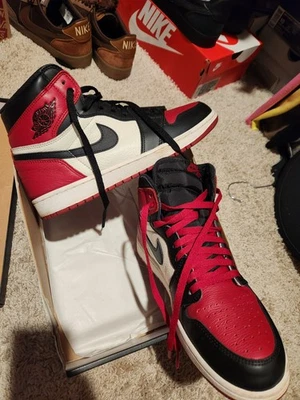 Talla 10 - Jordan 1 Retro OG Puntera Alta Criada Foto 1 de 4