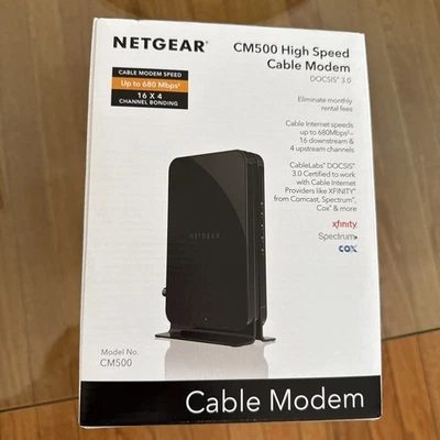 Cable módem de alta velocidad NETGEAR modelo CM500 - SELLADO Foto 1 de 3
