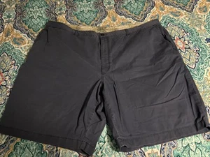 Tommy Bahama pantaloncino uomo 48L blu navy piatto davanti misto cotone spiaggia - Foto 1 di 7