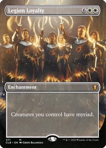 Legion Loyalty 371 Borderless Non Foil Mythic Baldur's Gate MTG NM pack fresh - Picture 1 of 1