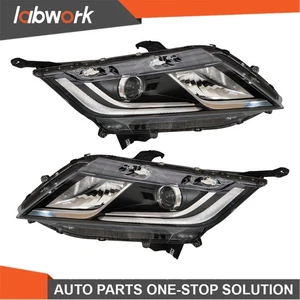 Labwork Halogen Headlight Assembly For Honda Odyssey 2018-2020 w/o LED DRL LH+RH - Picture 1 of 17