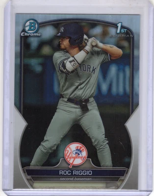 2023 Bowman Draft 1st - Chrome Roc Riggio #BDC-30 Refractor  - Image 1 of 2