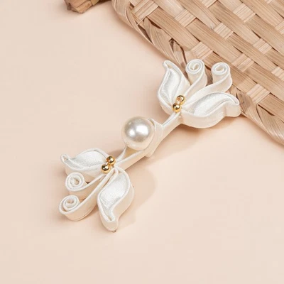 5x Chinese Traditional Qipao Button Sew Flower Button for Hanfu Cheongsam Ethnic - Image 1 of 4