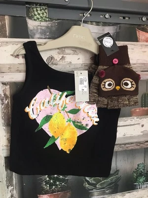 BRAND NEW - GIRLS TOP - 5-6 YEARS - RIVER ISLAND - box MR - Image 1 of 4