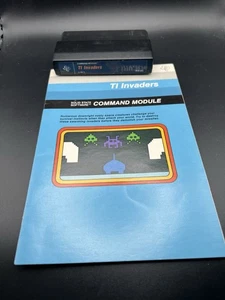 Texas Instruments TI Invaders Cartridge And Manual TI-99/A4 - Picture 1 of 4