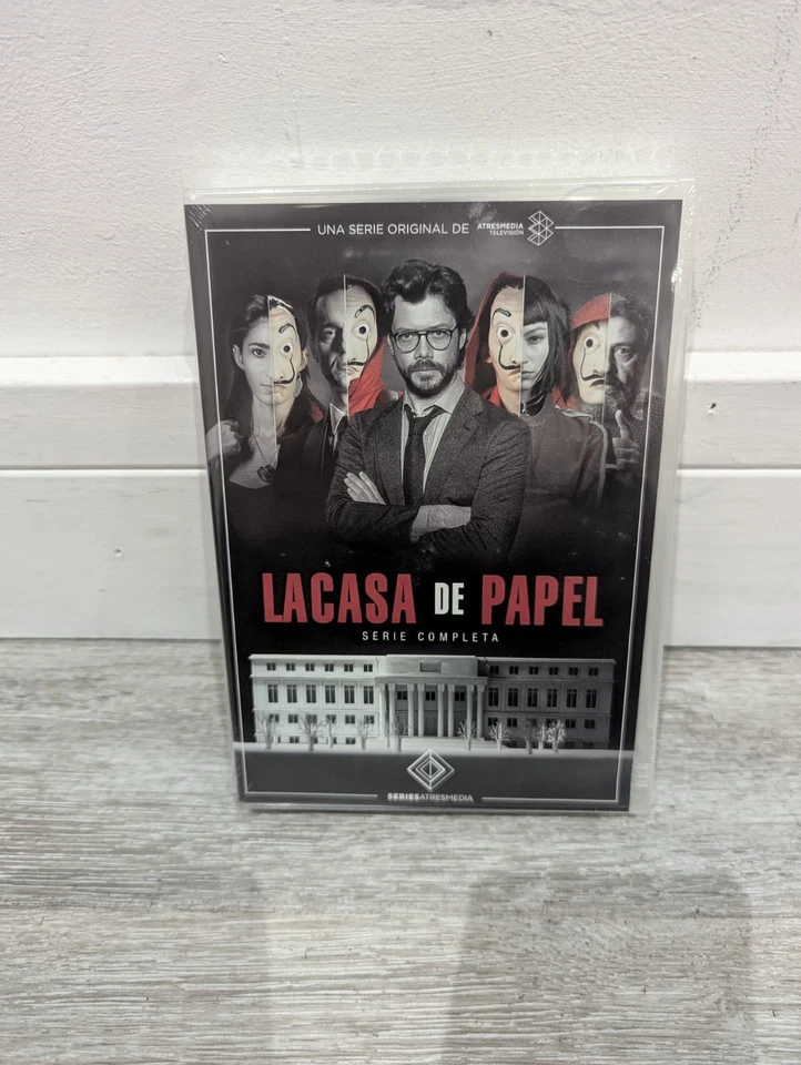 La Casa De Papel Money Heist (5 Dvd) DVD R2 English Subtitles