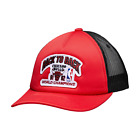 Mitchell & Ness Chicago Bulls Back To Back Finals Champs Snapback Hat Red Osfm