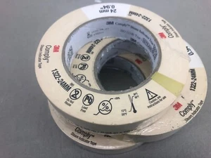3 ROLLS of 3M COMPLY 1322-24MM STEAM INDICATOR TAPE - 1 Inch X 60 Yard EACH - Picture 1 of 2