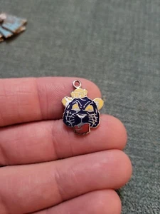 Vintage LSU Louisiana State University Emaille Tiger Charm - Bild 1 von 2