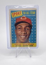 Sport Magazine ‘58 All Star Selection Baseball FRANK ROBINSON National League