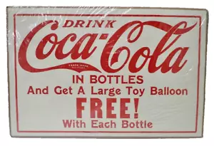 Vintage Coca Cola Poster Diner Store Papierschild 12x19 - Bild 1 von 8