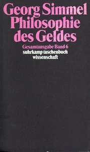 GEORG SIMMEL PHILOSOPHIE DES GELDES BAND 6 GERMAN TEXT - Imagen 1 de 1