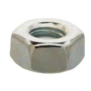 Everbilt 1/4 in.-20 Zinc Plated Steel Hex Nuts (50-Pack) 802344 - Picture 1 of 1