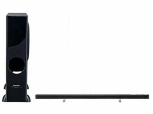 SHARP HT-SL 50 SOUND BAR AND AMPLIFIED SUBWOOFER BLACK - Picture 1 of 3