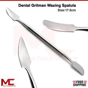 Dental Gritman Wax Mixing Laboratory Waxing Spatula Modelling Surgical Carver - Picture 1 of 3
