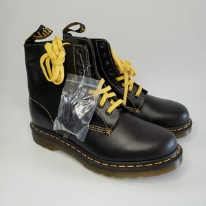 Dr. Martens Boots 1460 Pascal Women’s 8/ Mens  8 Black Leather - Picture 1 of 5