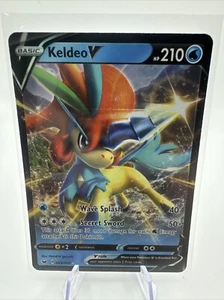 Pokemon TCG - Keldeo V 053/202 Ultra Rare Holo - Sword & Shield Base Set - Picture 1 of 2