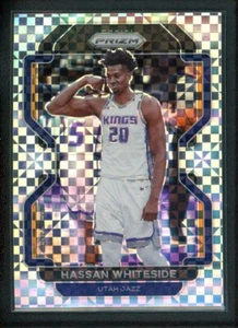 2021-22 HASSAN WHITESIDE 8/8 PANINI PRIZM CHECKERBOARD SILVER - Picture 1 of 2