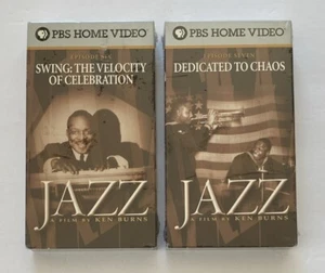 Jazz Episode 6 & 7 (VHS, 2000) PBS Home Video Ken Burns - Picture 1 of 2