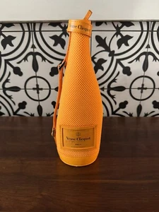 Champagne Veuve Clicquot BRUT Insulated Orange Bottle Ice Jacket Carry Case Wine - Picture 1 of 10