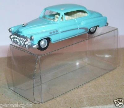 Micro Praline Ho 1/87 Buick 50 Limousine Blu Chiaro IN Box - Immagine 1 di 3
