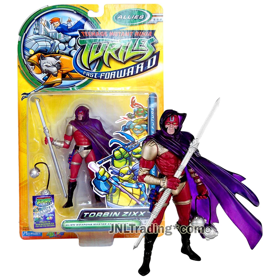 Figura de 5" Teenage Mutant Ninja Turtles TMNT Fast Forward Año 2006 - TORBIN ZIXX Foto 1 de 1