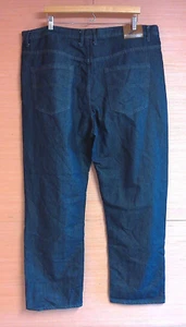 Beverly Hills Polo Club Relaxed Fit Blue Denim Jeans Pants Men's Size 43 x 32 - Picture 1 of 11
