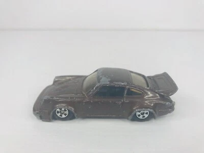 1978 Ertl коричневый Porsche 930 Turbo The Cannonball запустить спортивный автомобиль / Гонконг - Изображение 1 из 4