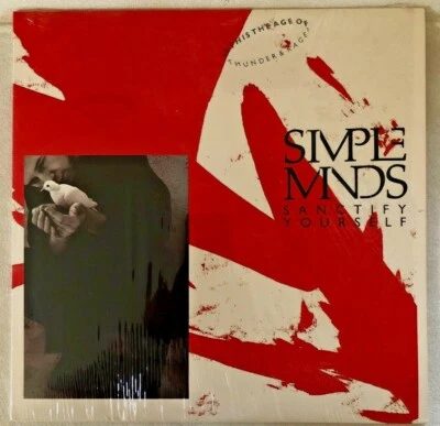 SIMPLE MINDS- Sanctify Yourself - 12" Single (Vinyl LP) A&M SP-12172 Virgin 1985 - Image 1 of 4