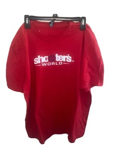 AZ Shooters World T-Shirt Red Size 2XL DISTRICT Very Important Tee - Picture 1 of 6