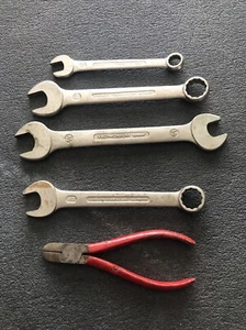 Vintage Open End & Combo Wrenches cutters Made In Germany VANADIUM SAE Metric - Picture 1 of 10