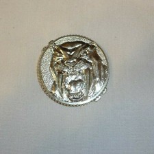 MMPR Mighty Morphin Power Rangers Morpher Yellow Ranger Sabertooth Tiger Coin