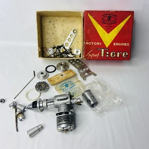 Super Tigre Motor Super Tigre G 21,29 RC Motor Saturno Serie & Teile siehe Bilder - Bild 1 von 8
