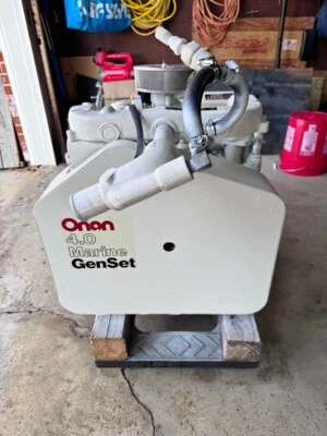 CUMMINS Onan 4 kw  Marine Diesel Generator 60 Hz - Rerfurbished - Image 1 of 3