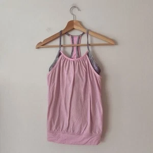 Ivivva Double Dutch Tank Top Pink Girl's Size 12 - Picture 1 of 8