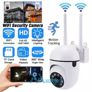 1080P Wireless Security IP Camera Wifi CCTV Outdoor Pan Tilt Night Vision IR Cam - Picture 1 of 20