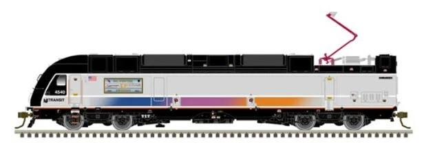 ATLAS (N) 40 005 743 NJ TRANSIT (40TH ANNIVERSARY) ALP-45DP # 4540 DCC/LOKSOUND - Image 1 of 1