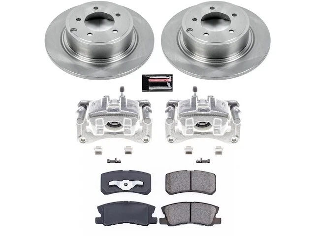 Rear Brake Pad and Rotor Kit For 2009-2017 Jeep Compass 2010 2011 2012 QF898DX - Image 1 of 1