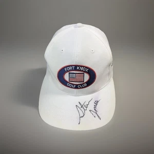 Vtg Fort Knox Golf Club Hat Cap Men Lockheed Martin Steve Jones Signed By ADG - Picture 1 of 14