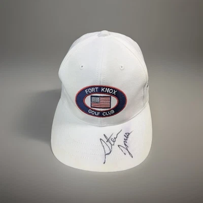 Vtg Fort Knox Golf Club Hat Cap Men Lockheed Martin Steve Jones Signed By ADG - Image 1 of 4