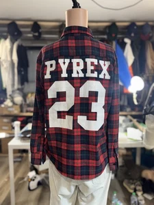 Pyrex 23 Shirt Flannel Off-White Virgil Abloh Rare M - Picture 1 of 13