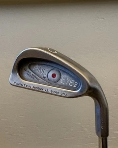 PING 1990 EYE 2 Red Dot Driving Iron 2 Karsten Stiff Steel Mens RH - Picture 1 of 4