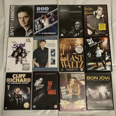 Music/concert - Various - DVD  Bundle/ Joblot X 12 -Good To VGC ( D 1 ) - Image 1 of 4