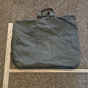 Kit de piloto de voladores militares de Estados Unidos de colección bolsa verde lona lona ejército de Estados Unidos fuerza aérea - Imagen 1 de 16