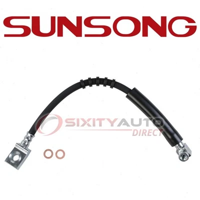 Sunsong Front Left Brake Hydraulic Hose for 1983-1989 Chrysler Fifth Avenue yi - Изображение 1 из 4