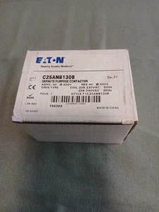 New C25ANB130B Eaton / Cutler Hammer Contactor - 30 Amp / 1 Pole / 208/240V Coil - Picture 1 of 4